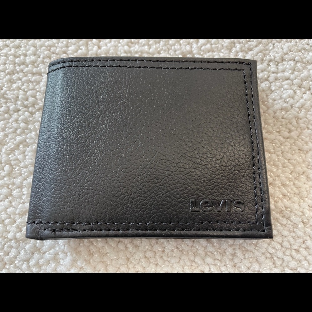 Levi’s Black Leather Wallet